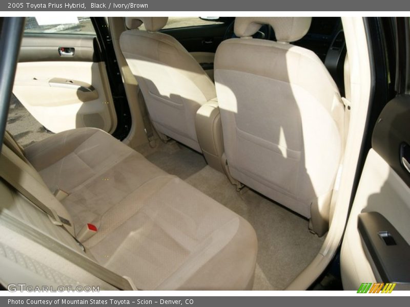 Black / Ivory/Brown 2005 Toyota Prius Hybrid