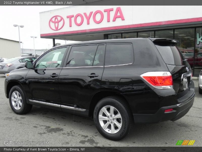 Black / Ash 2012 Toyota Highlander V6 4WD