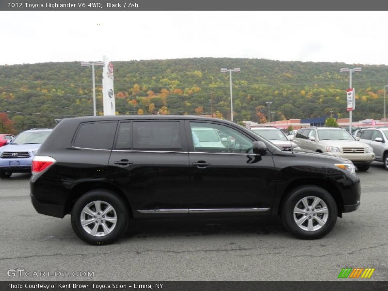Black / Ash 2012 Toyota Highlander V6 4WD