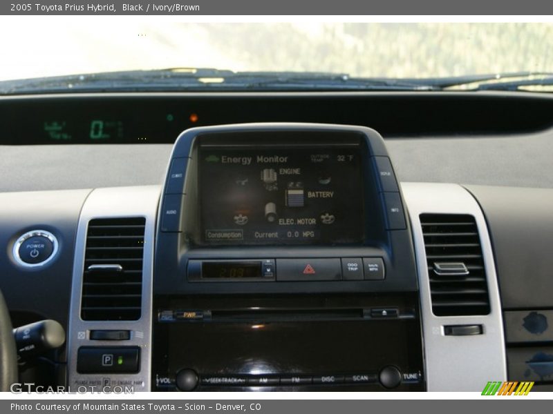 Black / Ivory/Brown 2005 Toyota Prius Hybrid