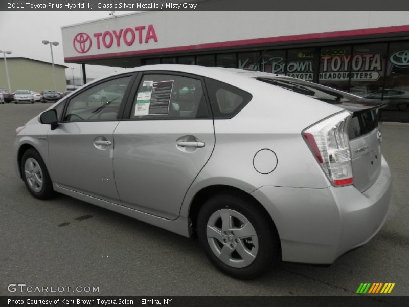 Classic Silver Metallic / Misty Gray 2011 Toyota Prius Hybrid III