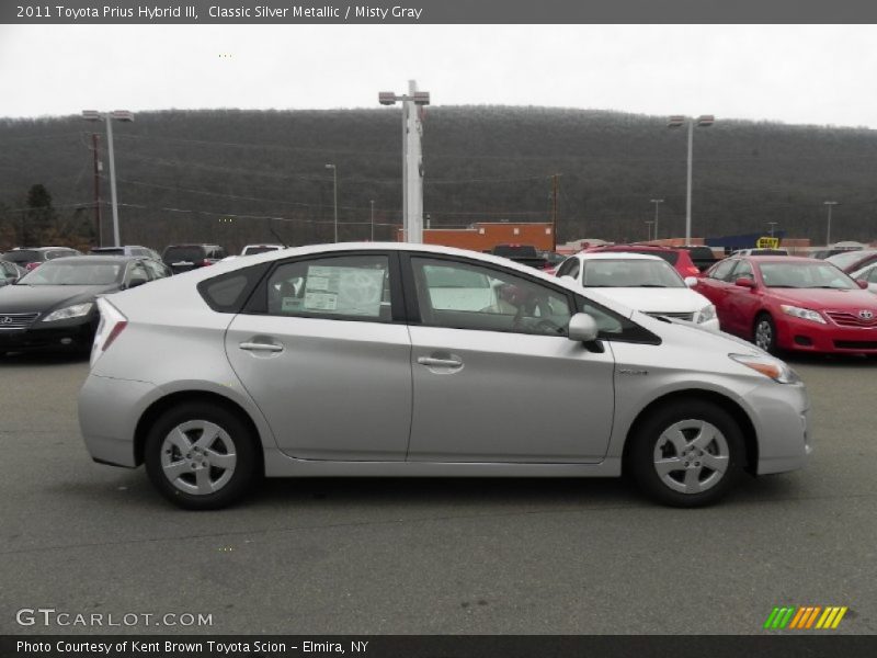 Classic Silver Metallic / Misty Gray 2011 Toyota Prius Hybrid III
