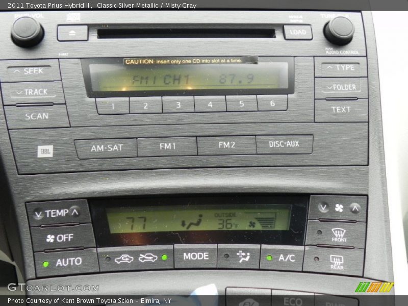Classic Silver Metallic / Misty Gray 2011 Toyota Prius Hybrid III