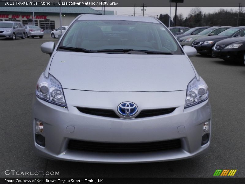 Classic Silver Metallic / Misty Gray 2011 Toyota Prius Hybrid III