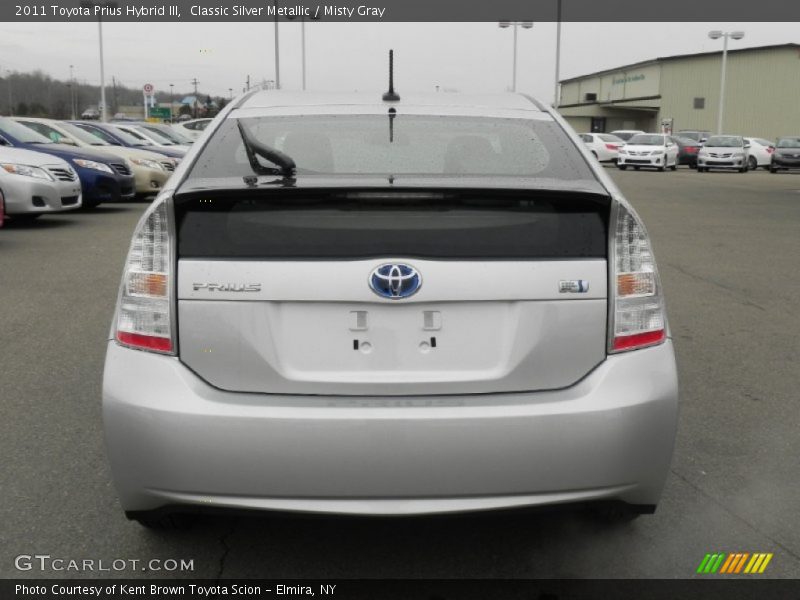 Classic Silver Metallic / Misty Gray 2011 Toyota Prius Hybrid III