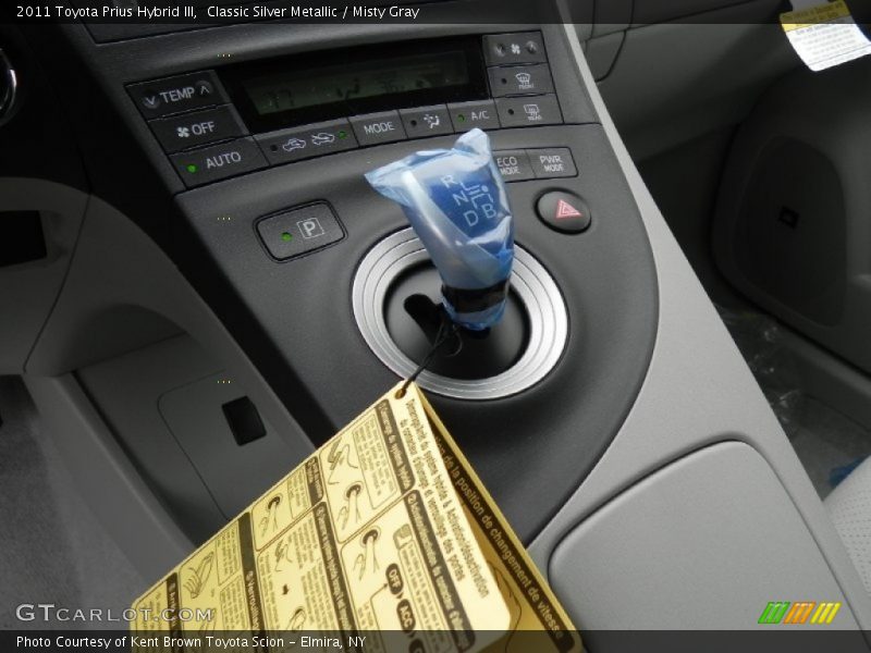 Classic Silver Metallic / Misty Gray 2011 Toyota Prius Hybrid III