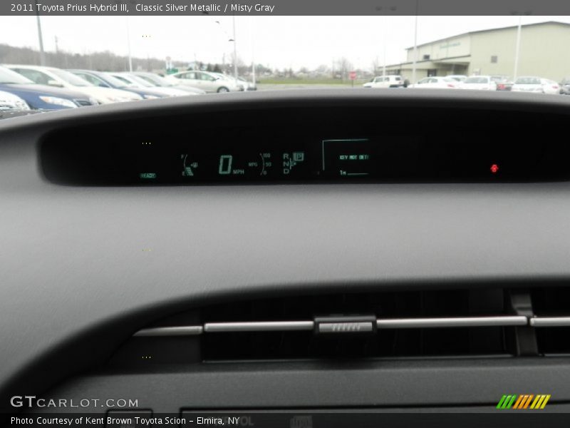 Classic Silver Metallic / Misty Gray 2011 Toyota Prius Hybrid III