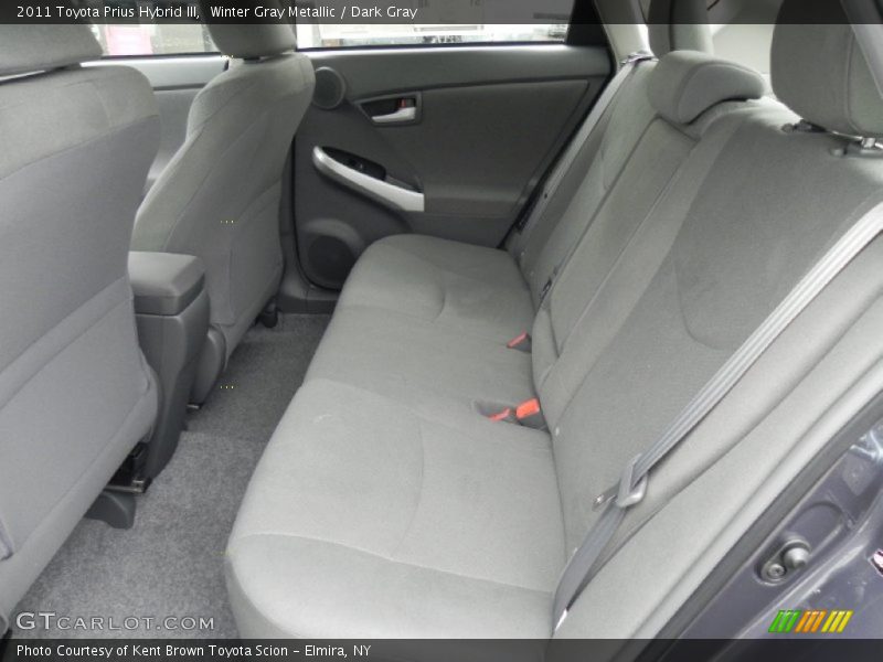 Winter Gray Metallic / Dark Gray 2011 Toyota Prius Hybrid III