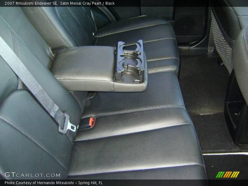 Satin Meisai Gray Pearl / Black 2007 Mitsubishi Endeavor SE