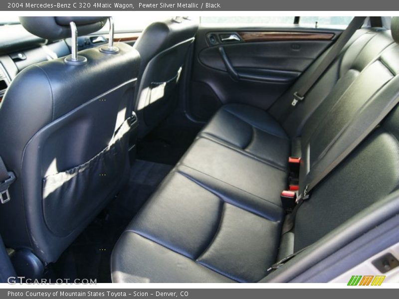 Pewter Silver Metallic / Black 2004 Mercedes-Benz C 320 4Matic Wagon