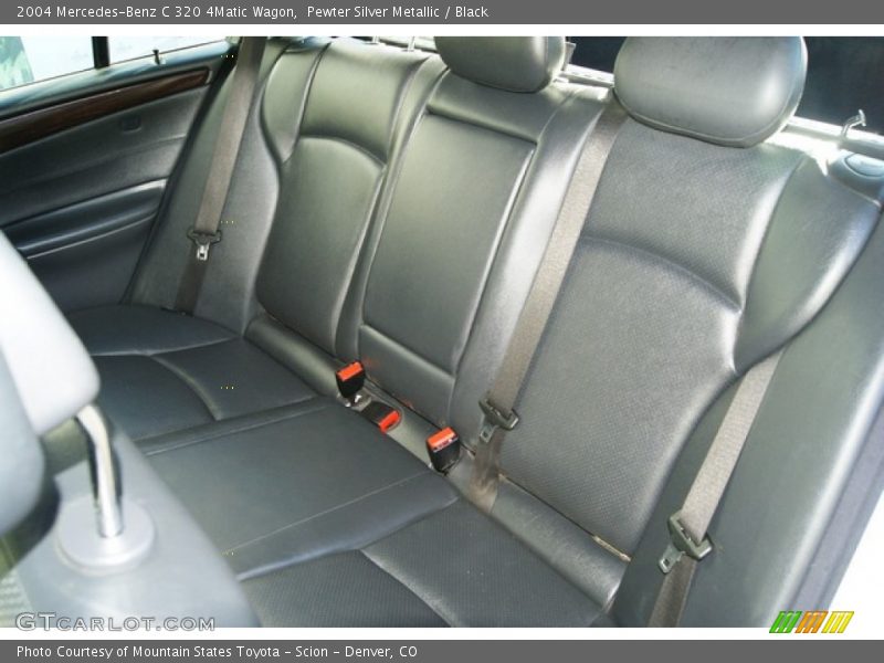 Pewter Silver Metallic / Black 2004 Mercedes-Benz C 320 4Matic Wagon