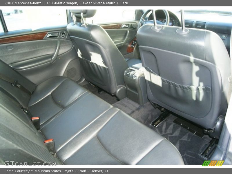 Pewter Silver Metallic / Black 2004 Mercedes-Benz C 320 4Matic Wagon