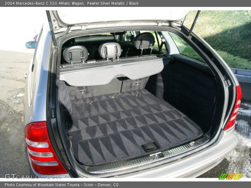 Pewter Silver Metallic / Black 2004 Mercedes-Benz C 320 4Matic Wagon