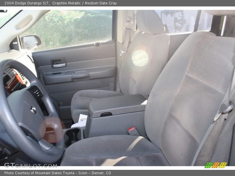 Graphite Metallic / Medium Slate Gray 2004 Dodge Durango SLT