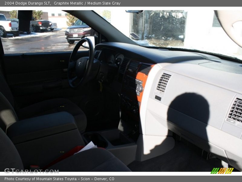 Graphite Metallic / Medium Slate Gray 2004 Dodge Durango SLT