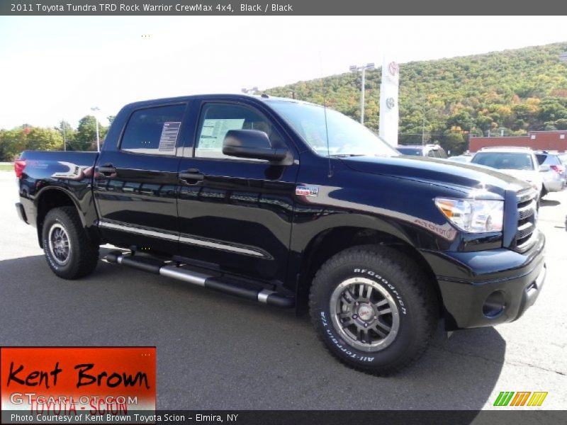 Black / Black 2011 Toyota Tundra TRD Rock Warrior CrewMax 4x4