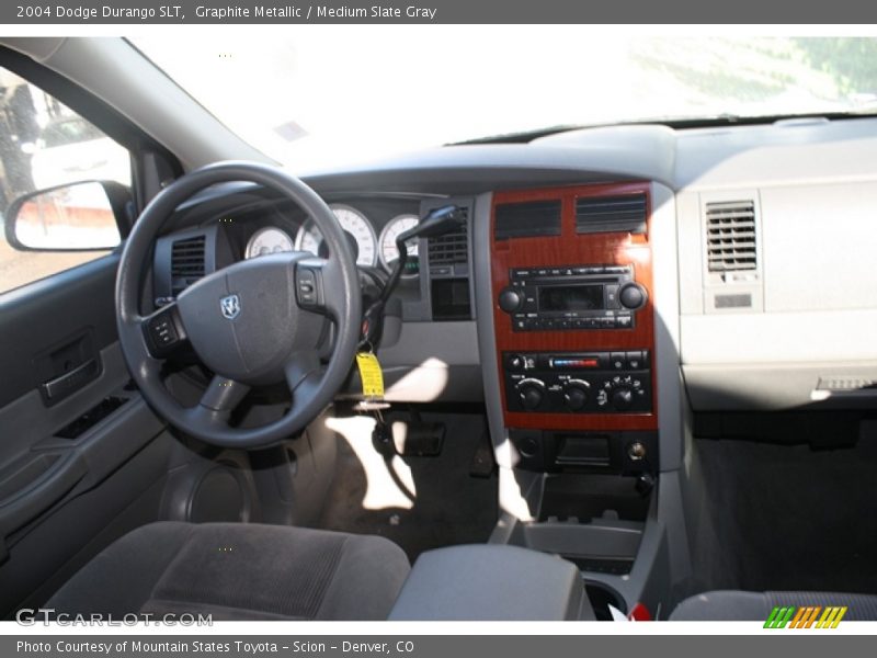Graphite Metallic / Medium Slate Gray 2004 Dodge Durango SLT