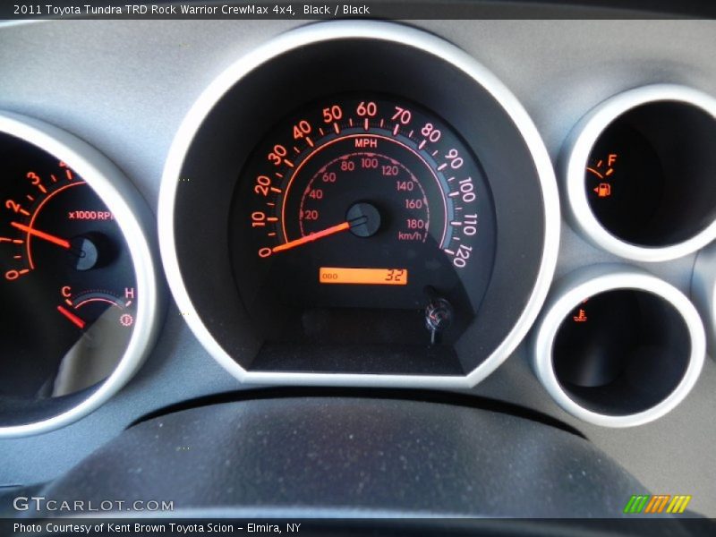 Black / Black 2011 Toyota Tundra TRD Rock Warrior CrewMax 4x4