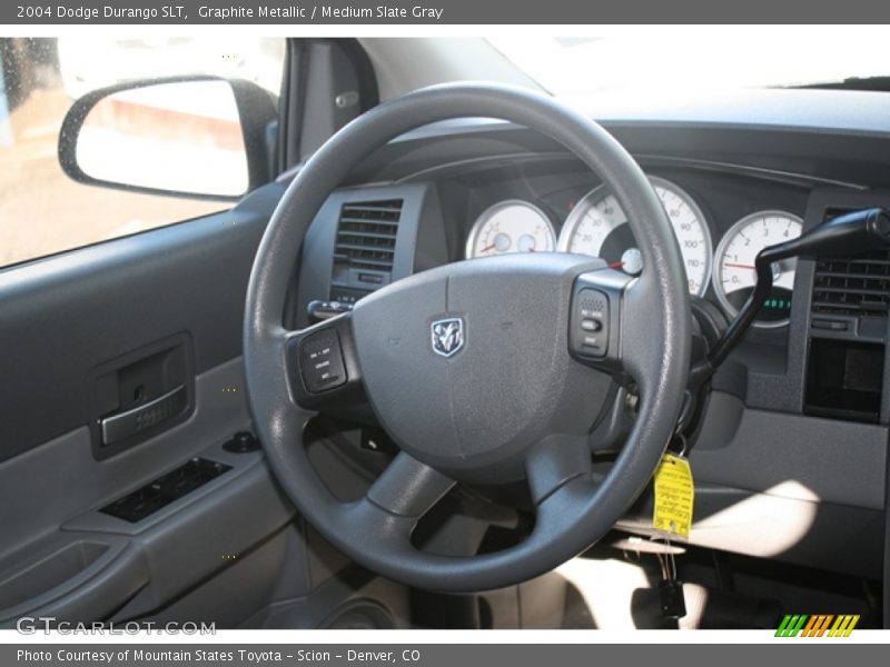 Graphite Metallic / Medium Slate Gray 2004 Dodge Durango SLT