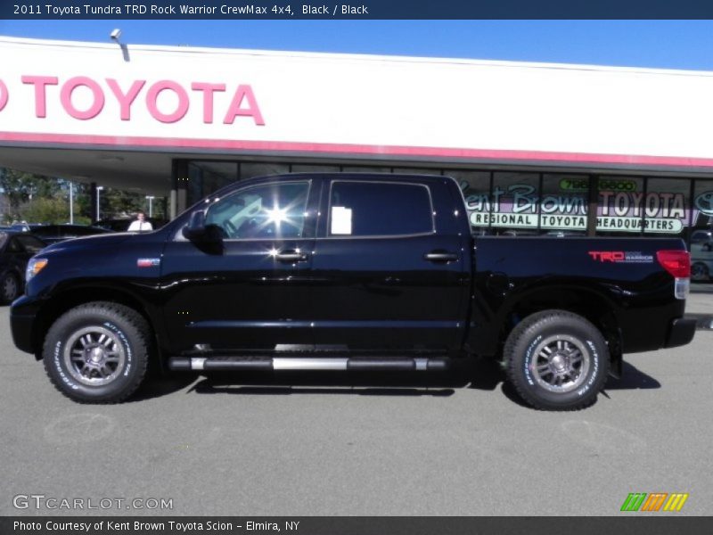 Black / Black 2011 Toyota Tundra TRD Rock Warrior CrewMax 4x4