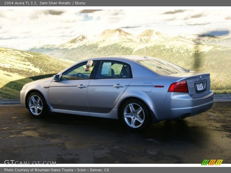 Satin Silver Metallic / Ebony 2004 Acura TL 3.2