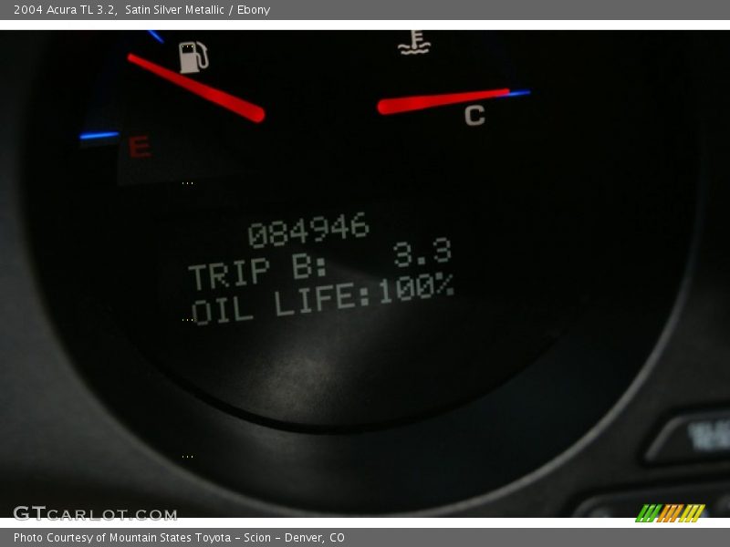 Satin Silver Metallic / Ebony 2004 Acura TL 3.2