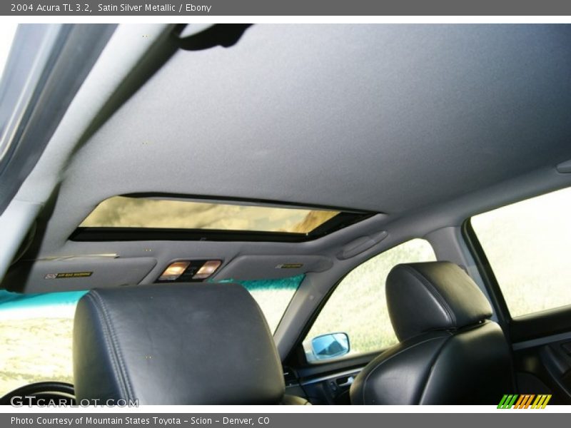 Satin Silver Metallic / Ebony 2004 Acura TL 3.2