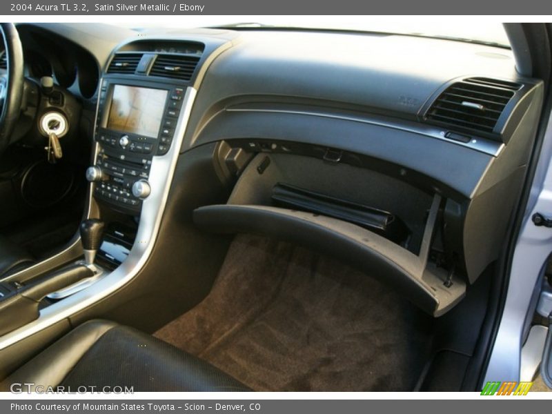 Satin Silver Metallic / Ebony 2004 Acura TL 3.2