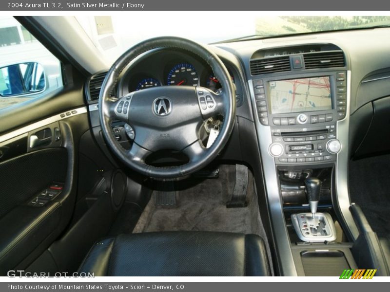 Satin Silver Metallic / Ebony 2004 Acura TL 3.2