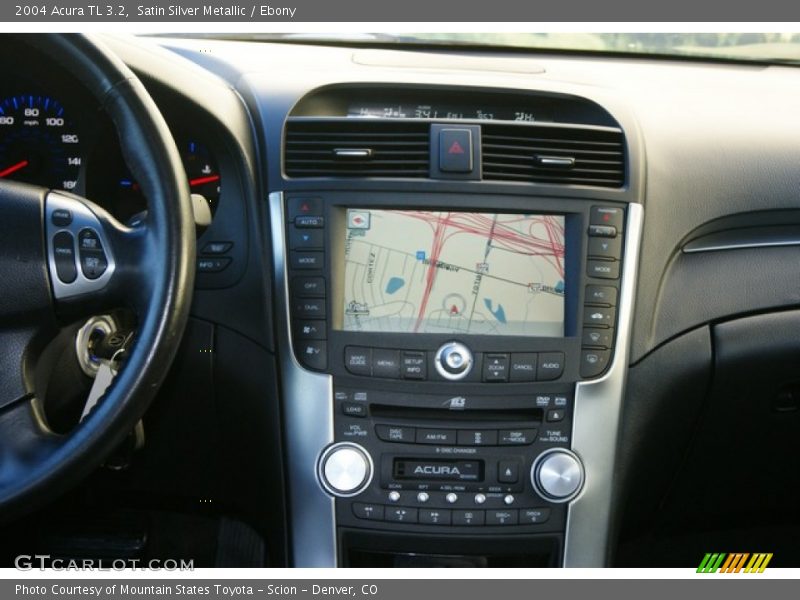 Satin Silver Metallic / Ebony 2004 Acura TL 3.2