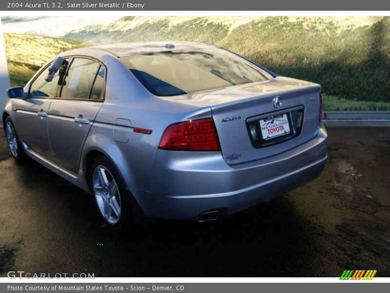 Satin Silver Metallic / Ebony 2004 Acura TL 3.2
