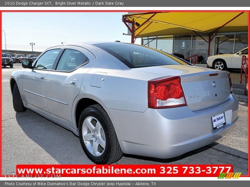 Bright Silver Metallic / Dark Slate Gray 2010 Dodge Charger SXT