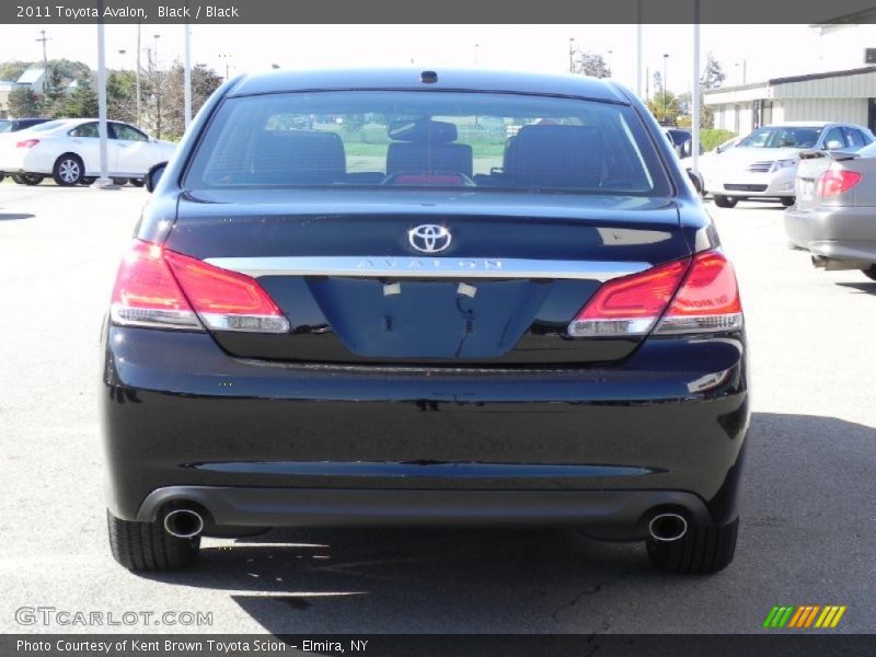 Black / Black 2011 Toyota Avalon