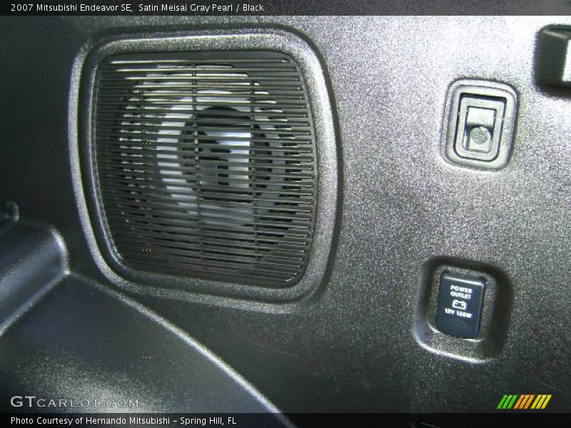 Satin Meisai Gray Pearl / Black 2007 Mitsubishi Endeavor SE