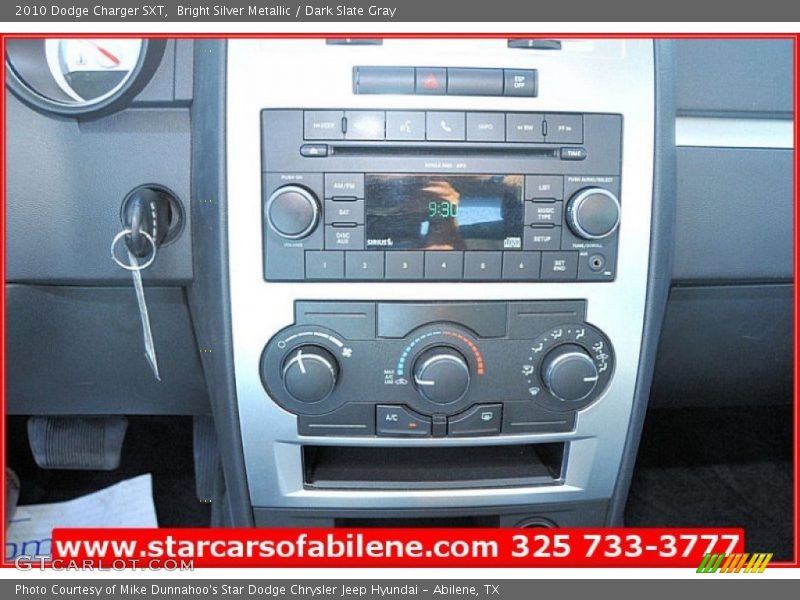 Bright Silver Metallic / Dark Slate Gray 2010 Dodge Charger SXT