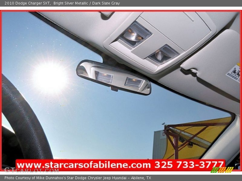 Bright Silver Metallic / Dark Slate Gray 2010 Dodge Charger SXT