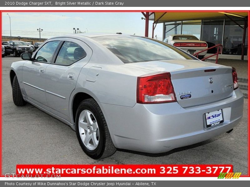 Bright Silver Metallic / Dark Slate Gray 2010 Dodge Charger SXT