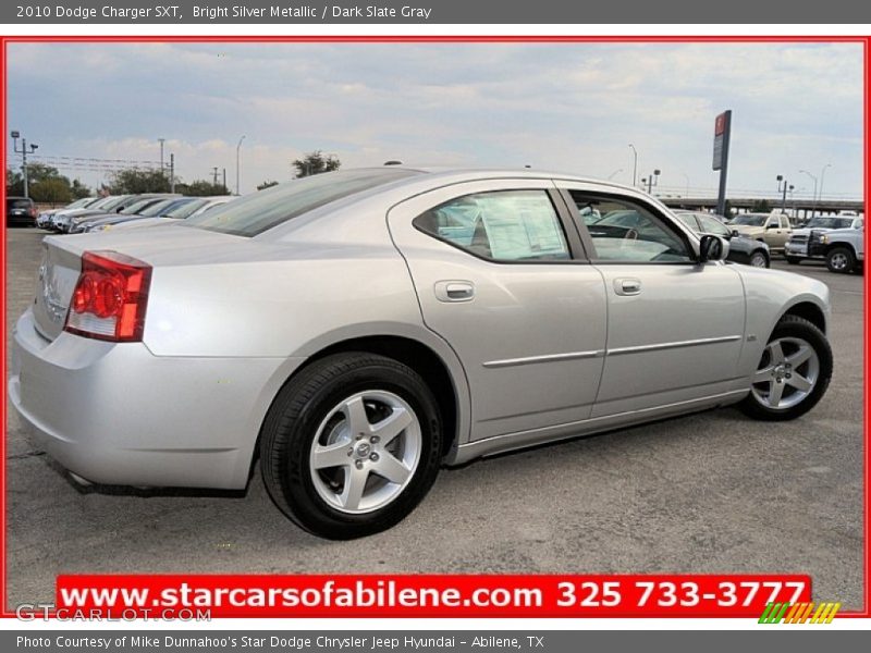 Bright Silver Metallic / Dark Slate Gray 2010 Dodge Charger SXT