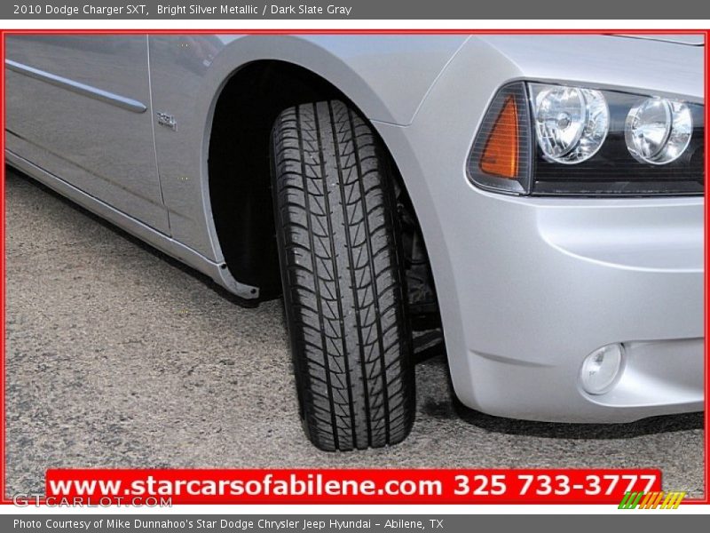 Bright Silver Metallic / Dark Slate Gray 2010 Dodge Charger SXT