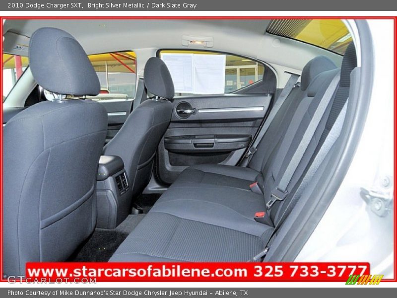 Bright Silver Metallic / Dark Slate Gray 2010 Dodge Charger SXT