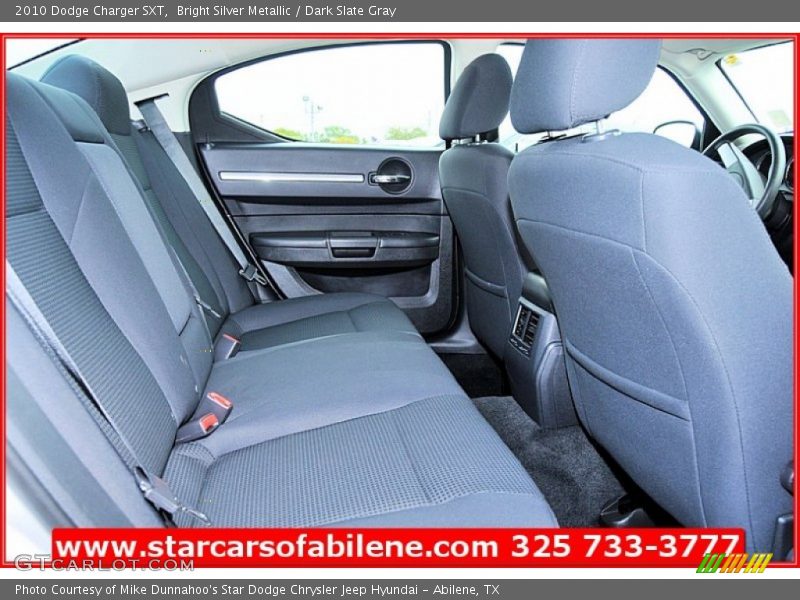 Bright Silver Metallic / Dark Slate Gray 2010 Dodge Charger SXT