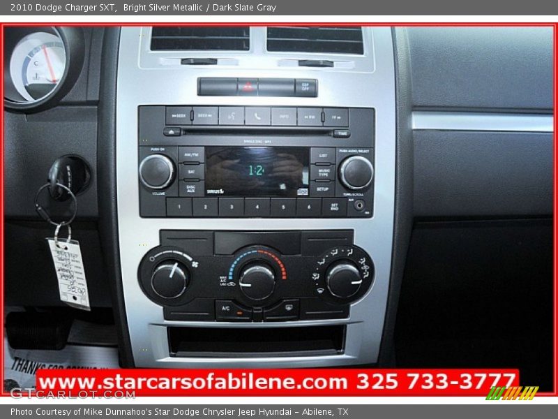 Bright Silver Metallic / Dark Slate Gray 2010 Dodge Charger SXT