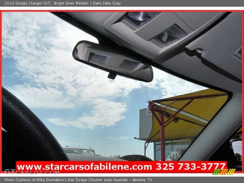 Bright Silver Metallic / Dark Slate Gray 2010 Dodge Charger SXT