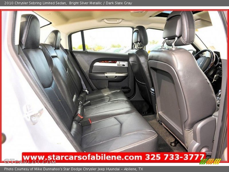 Bright Silver Metallic / Dark Slate Gray 2010 Chrysler Sebring Limited Sedan