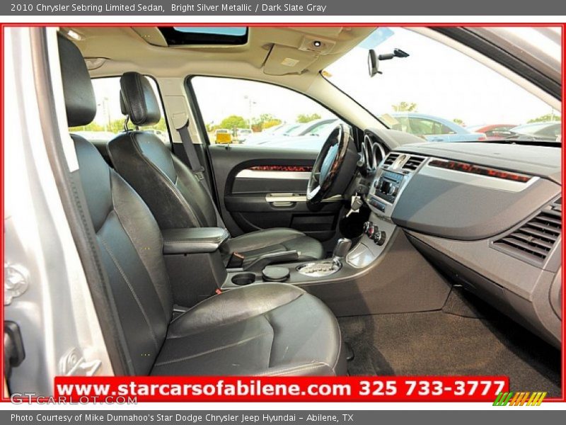 Bright Silver Metallic / Dark Slate Gray 2010 Chrysler Sebring Limited Sedan