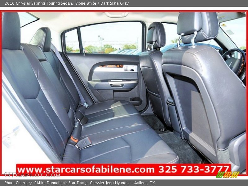 Stone White / Dark Slate Gray 2010 Chrysler Sebring Touring Sedan