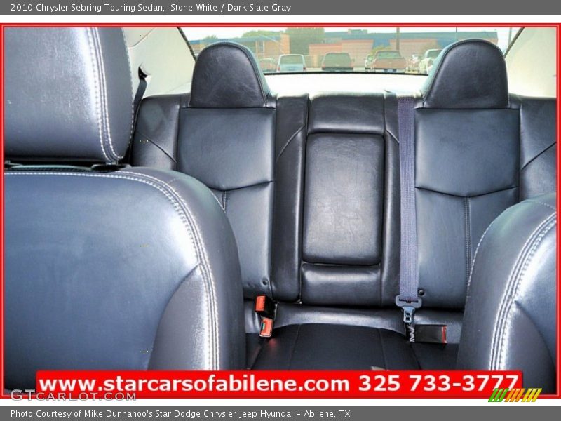Stone White / Dark Slate Gray 2010 Chrysler Sebring Touring Sedan