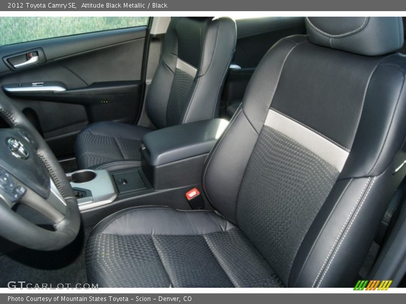 Attitude Black Metallic / Black 2012 Toyota Camry SE