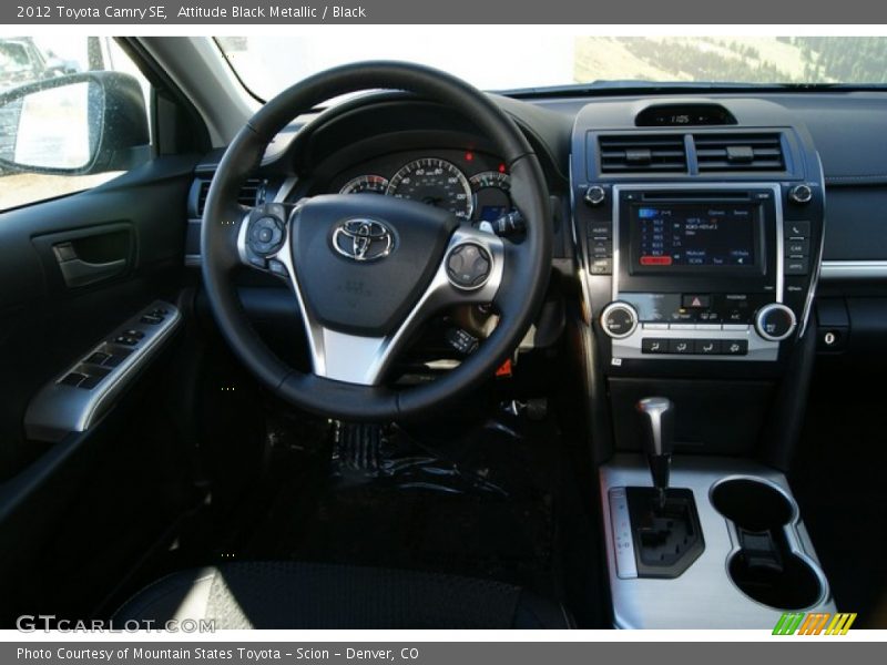 Attitude Black Metallic / Black 2012 Toyota Camry SE