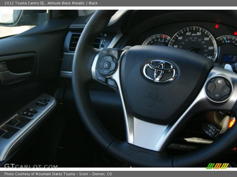 Attitude Black Metallic / Black 2012 Toyota Camry SE